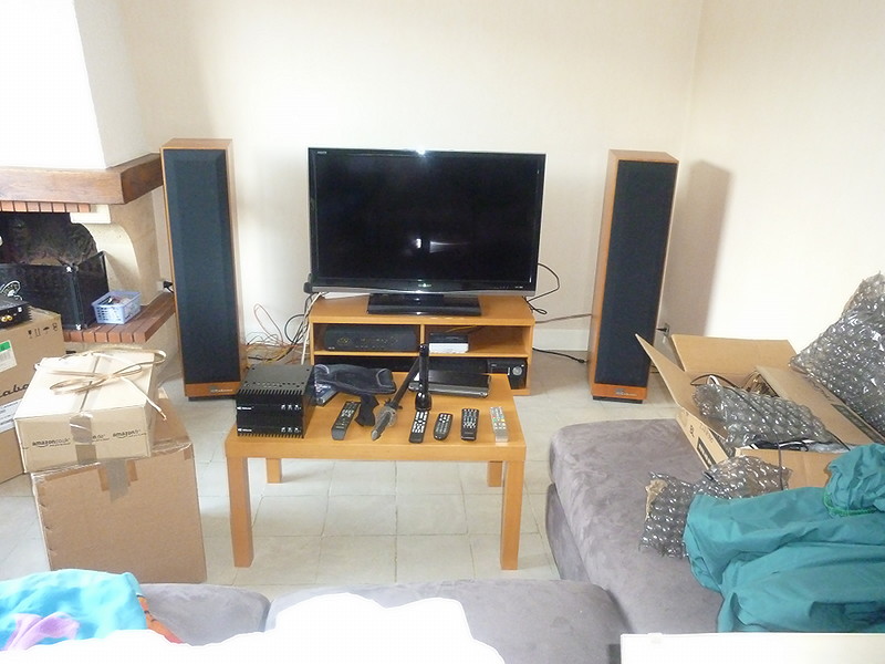 Mon salon en plein chantier !