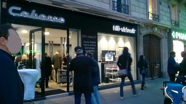 La façade de la boutique